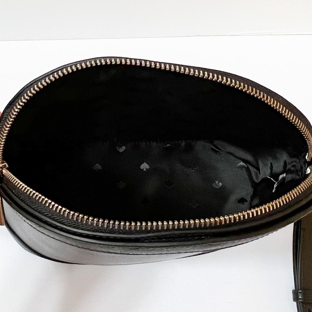 Kate Spade Sylvia Dome Shoulder Crossbody Bag Black - Picture 6 of 10